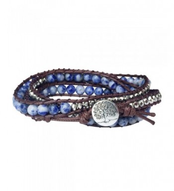 Tree Life Bracelet Sodalite Beaded