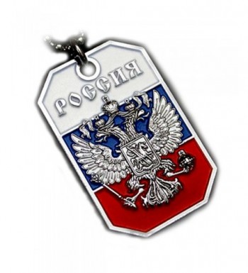 RUSSIA RUSSIAN EAGLE PENDANT NECKLACE