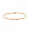 Inspirational Positive Uplifting Engraved Bracelet