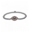 Women Bracelet Zirconia Titanium Stretch