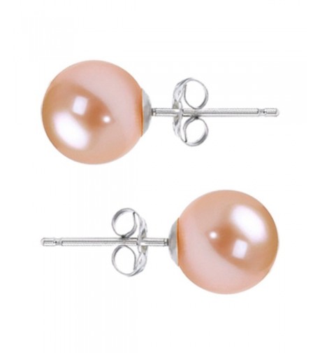 Freshwater Cultured Earrings Pearls Setting