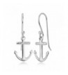 Sterling Silver Anchor Sailor Earrings