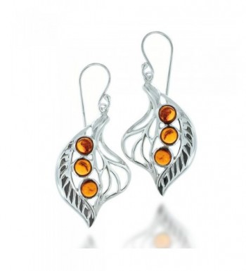 Rhodium Plated Sterling Gemstone Earrings