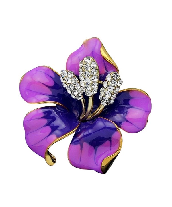 JewelryHouse Vintage Flower Colourful Brooch