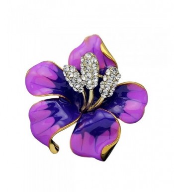 JewelryHouse Vintage Flower Colourful Brooch