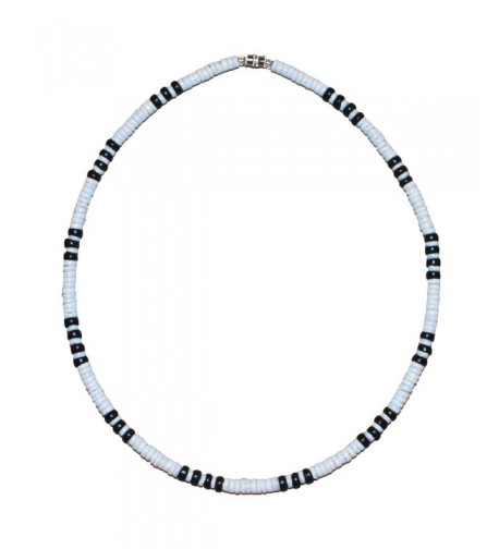 Native Treasure White Heishe Necklace