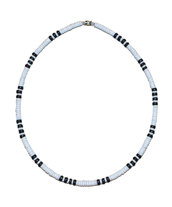 Native Treasure White Heishe Necklace