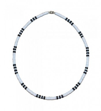 Native Treasure White Heishe Necklace