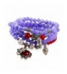 JY Jewelry Purple Elephant Bracelet