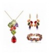 Fashion Jewelry Collection Multicolor Swarovski