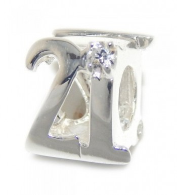 Jewelry Sterling Silver Number Crystal