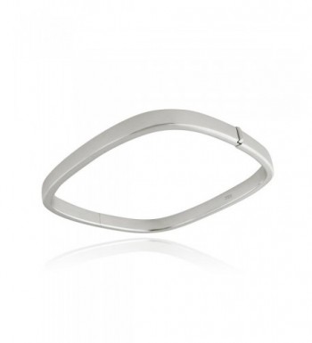 Sterling Silver Square Bangle Bracelet