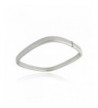 Sterling Silver Square Bangle Bracelet