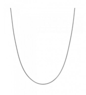 Sterling Silver Classic Italian Necklace