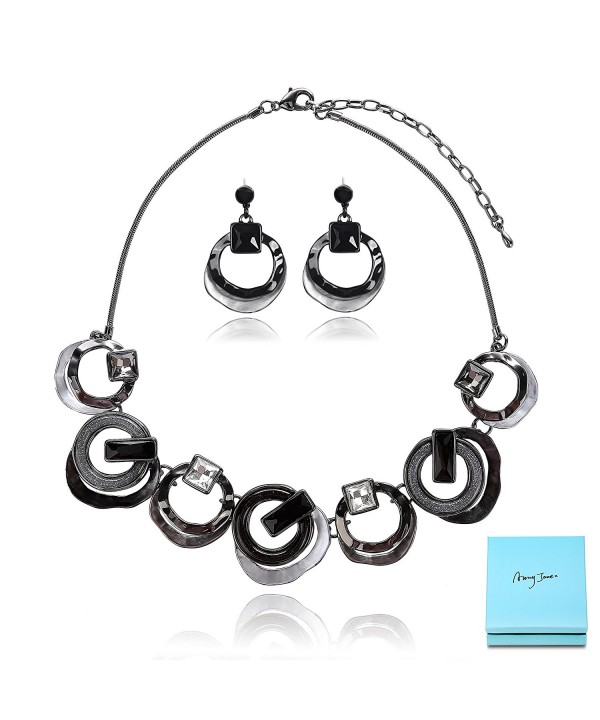 Black Jewelry Set Fashion Statement