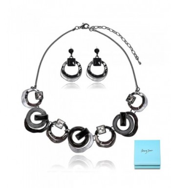 Black Jewelry Set Fashion Statement