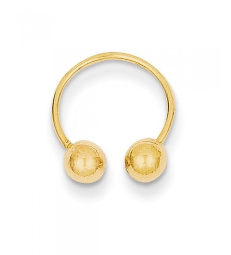 Finejewelers Yellow Single Screwback Earring