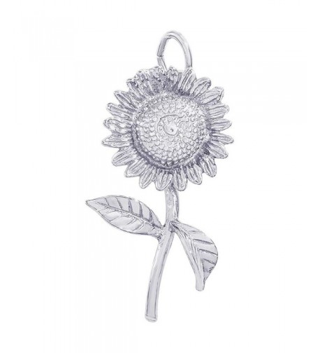 Rembrandt Charms Sunflower Sterling Silver