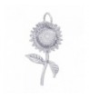 Rembrandt Charms Sunflower Sterling Silver