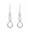 YFN Valentines Sterling Infinity Earrings