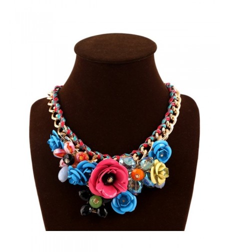 JewelryLove Acrylic Statement Necklaces Pendants