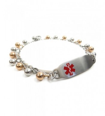 MyIDDr Pre Engraved Customized Diabetic Bracelet