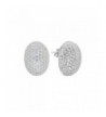 EVER FAITH Sterling Zirconia Earrings