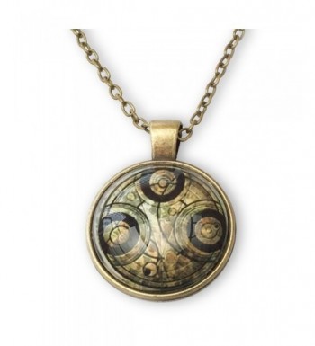 Doctor Timelord Cabochon Pendant Necklace
