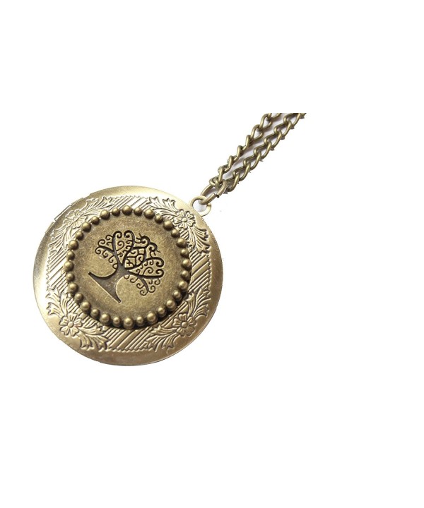 Locket Jewelry Tree Necklace Family