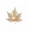 CHUYUN Graceful Pearl Maple Brooch