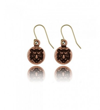 Nature Dangle Style Copper Earrings