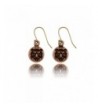 Nature Dangle Style Copper Earrings