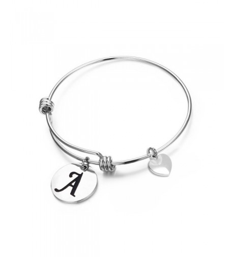 MAOFAED Initial Bracelet Personalized Jewelry