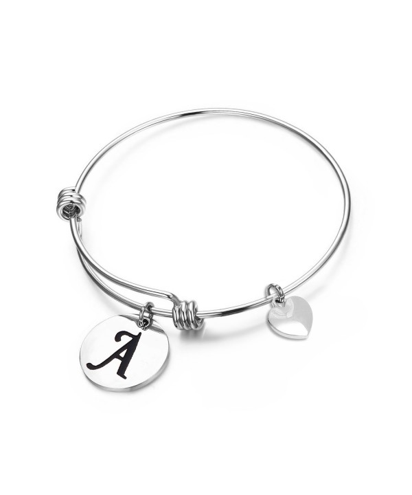 MAOFAED Initial Bracelet Personalized Jewelry