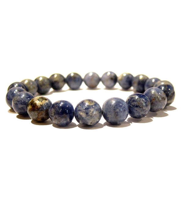 Sodalite Bracelet 05 Stretch 9 10mm