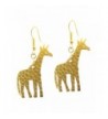 Maisha Trade Hammered Giraffe Earring