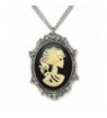 Gothic Lolita Pewter Pendant Necklace
