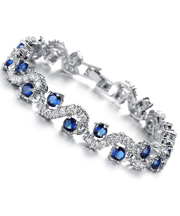 Rhinestone Bracelet Zirconia Crystal Christmas