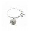 Boots Cowgirl Silver Expandable Bracelet