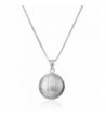 Sterling Silver Volleyball Necklace Pendant