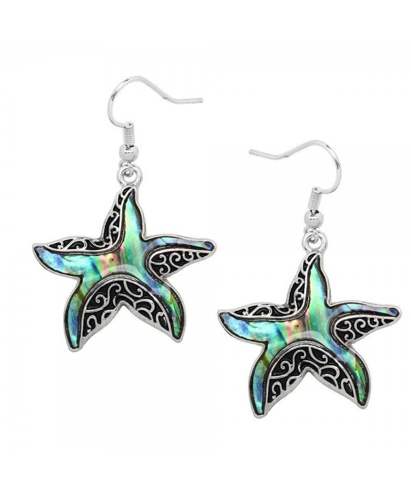 Liavys Starfish Fashionable Earrings Filigree
