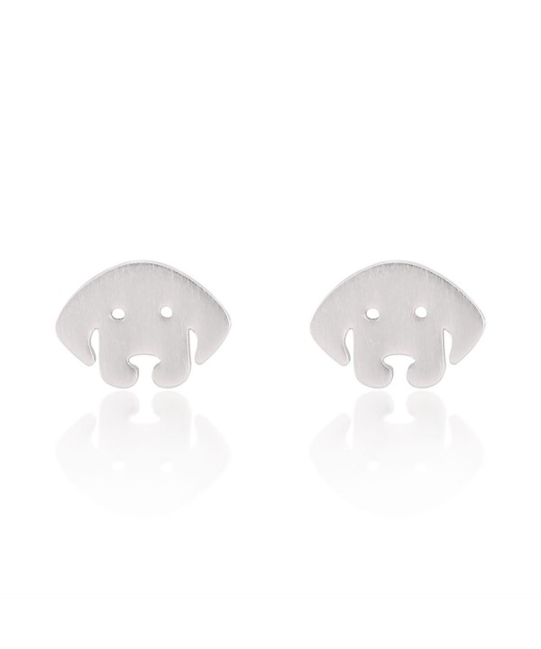 Sterling Silver Cut Out Finish Earrings