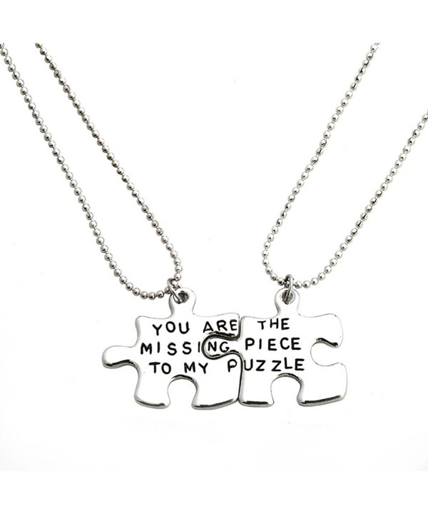 Meiligo Fashion Necklace Matching Engraved