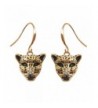 Navachi Cheetah Leopard Crystal Earrings