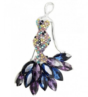 KristLand Austrian Crystals Rhinestone Brooches