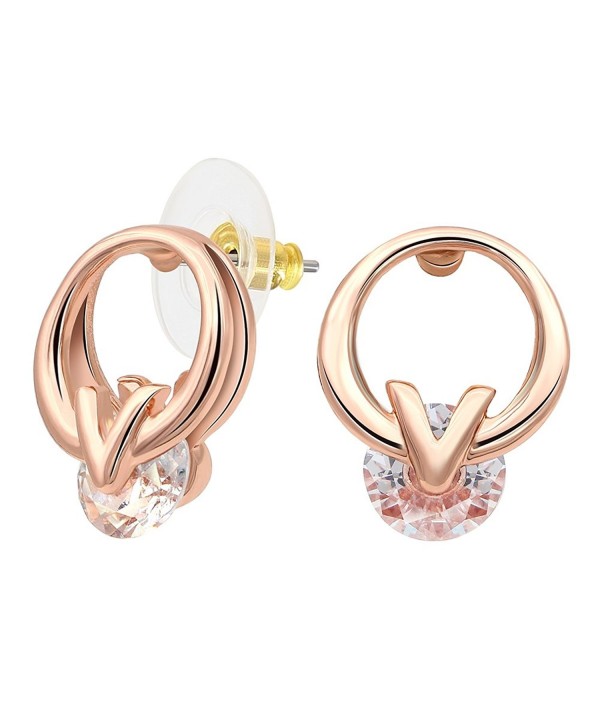 Kemstone Crystal Accented Character Earrings