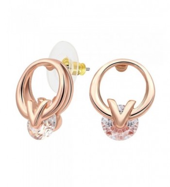 Kemstone Crystal Accented Character Earrings