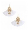 Boderier Statement Earrings Crystal Bohemian