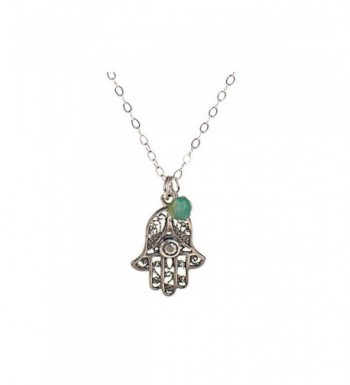 Sterling Silver Filigree Necklace Protection
