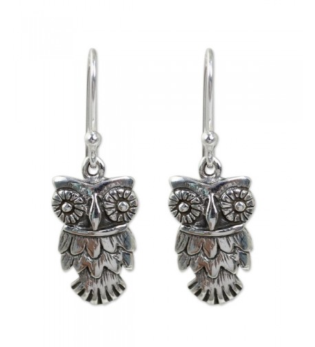 NOVICA Sterling Silver Animal Earrings